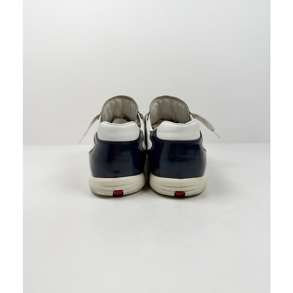 Size 10UK/11US - Prada Offshore Leather Low Top