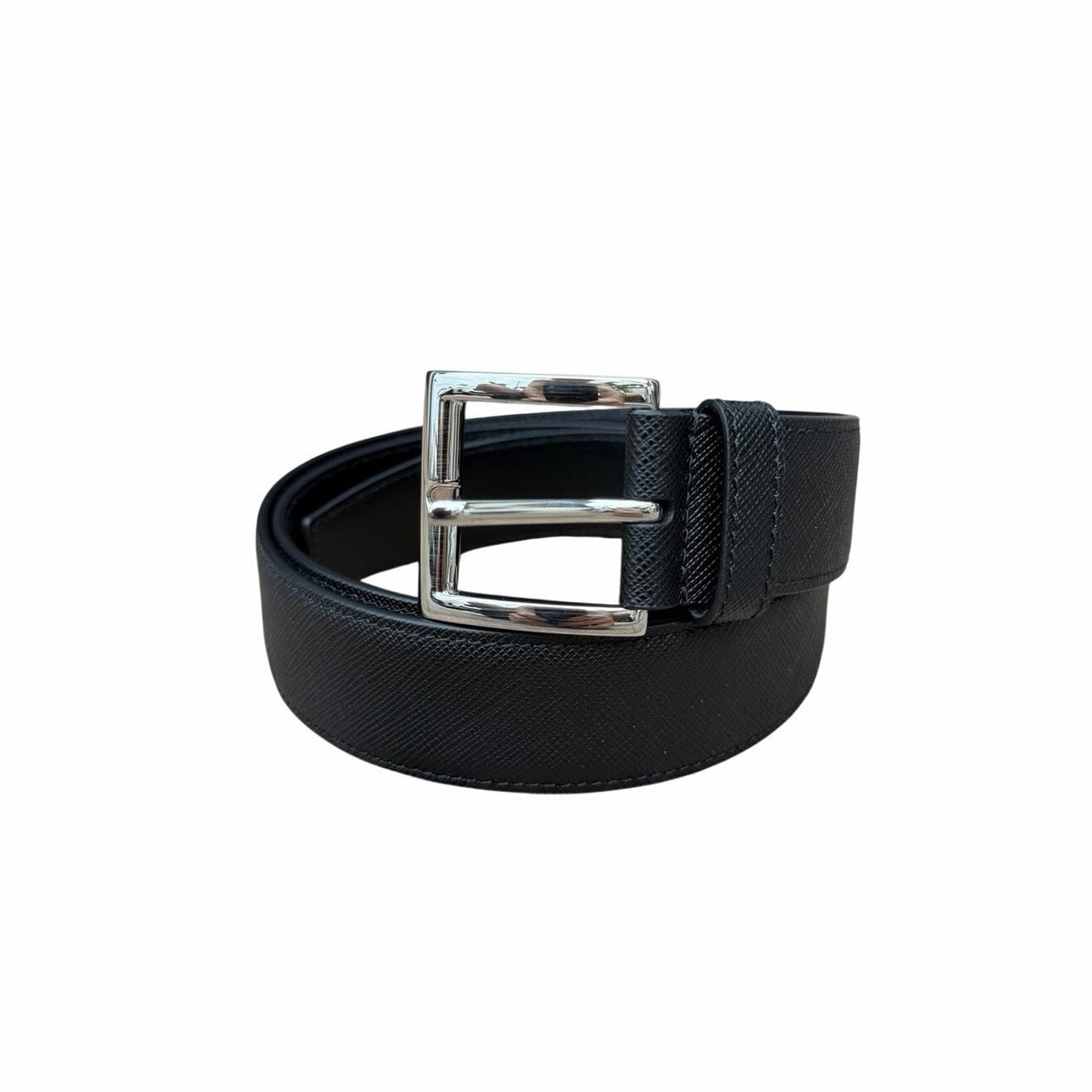 Prada Saffiano Leather Belt NEW Size 34/85