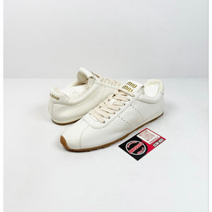 Size 8.5 - Miu Miu Plume Nappa Leather NEW
