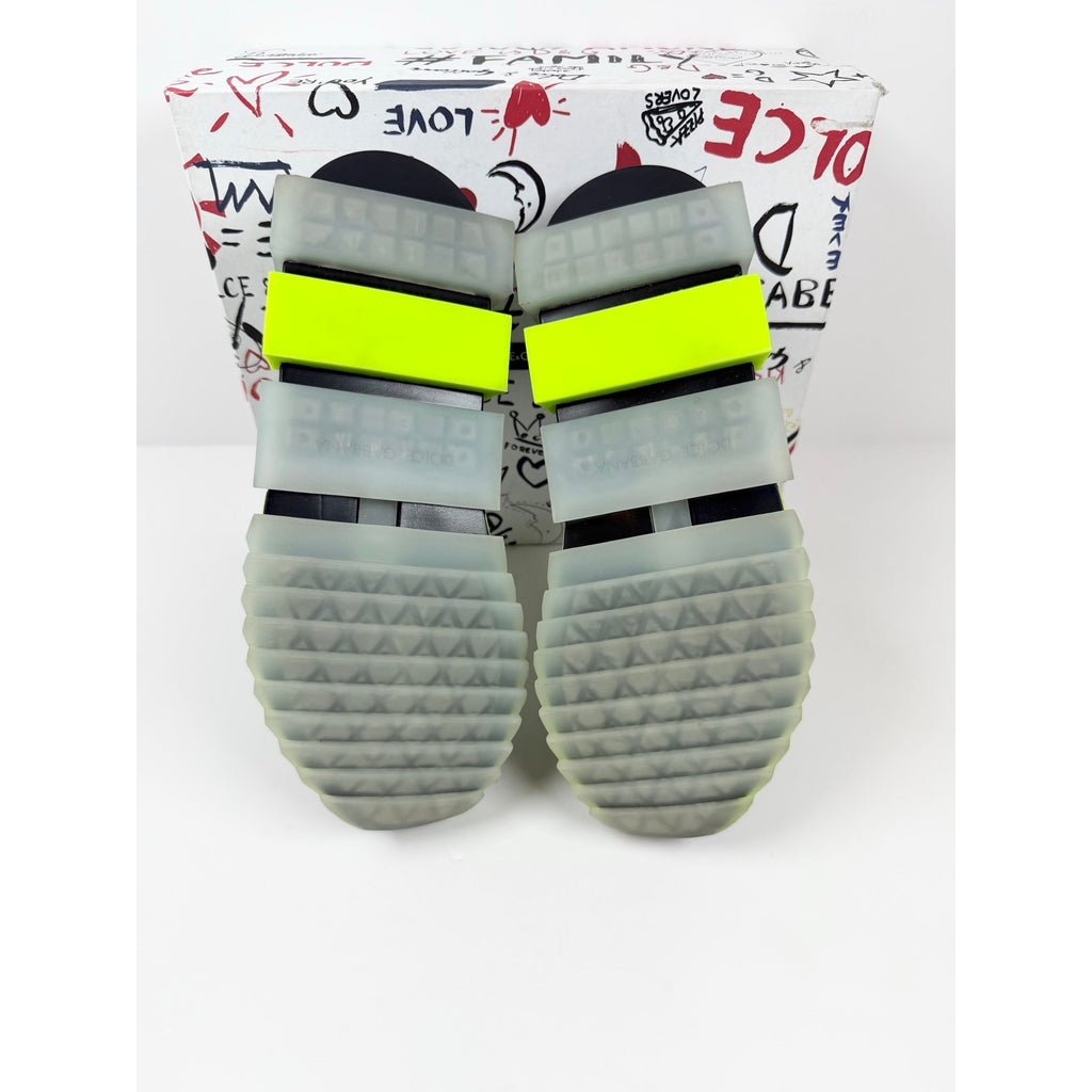 Size 41EU/8US - Dolce & Gabbana Sorrento Black Yellow