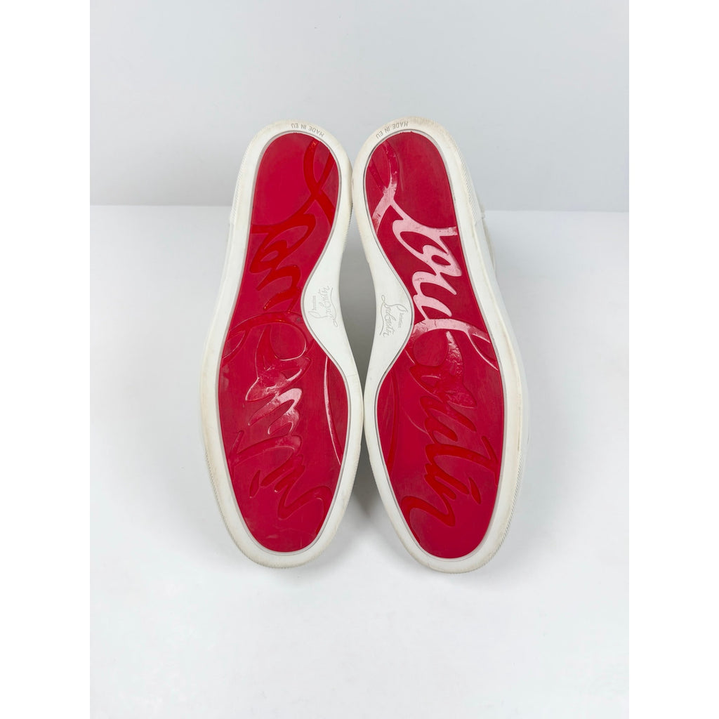 Size 44EU/11US - Christian Louboutin White High Top