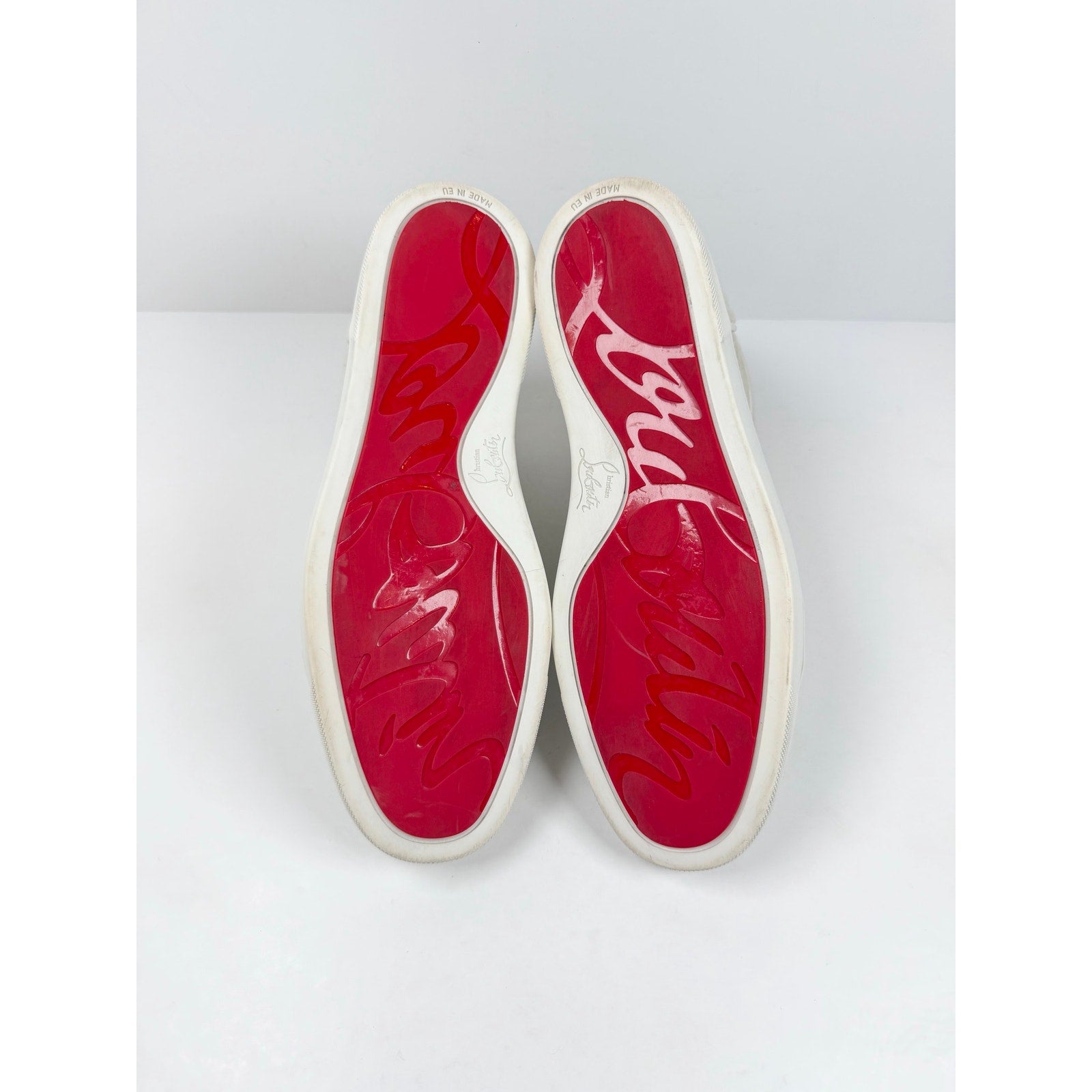 Size 44EU/11US - Christian Louboutin White High Top