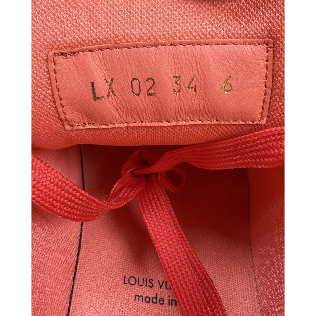 Size 6UK/7US - Louis Vuitton Orange White Trainer NEW!