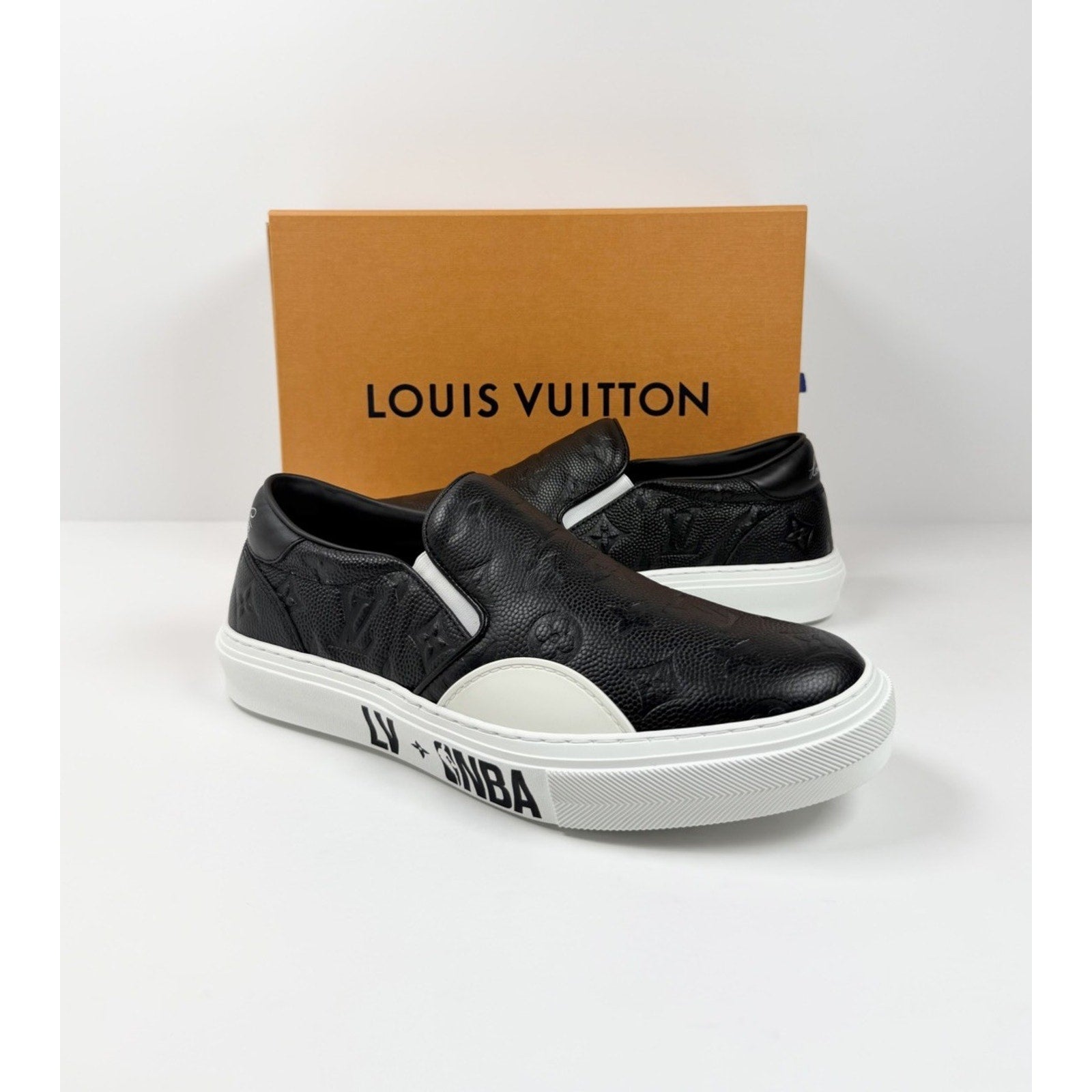 Size 7UK/8US - Louis Vuitton x NBA Ollie Slip On NEW