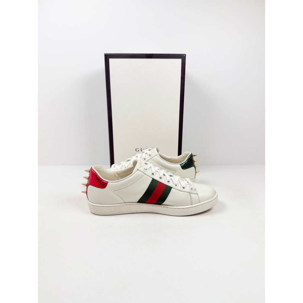 Size 36/6 - Gucci Ace Leather Low Top Womens’s