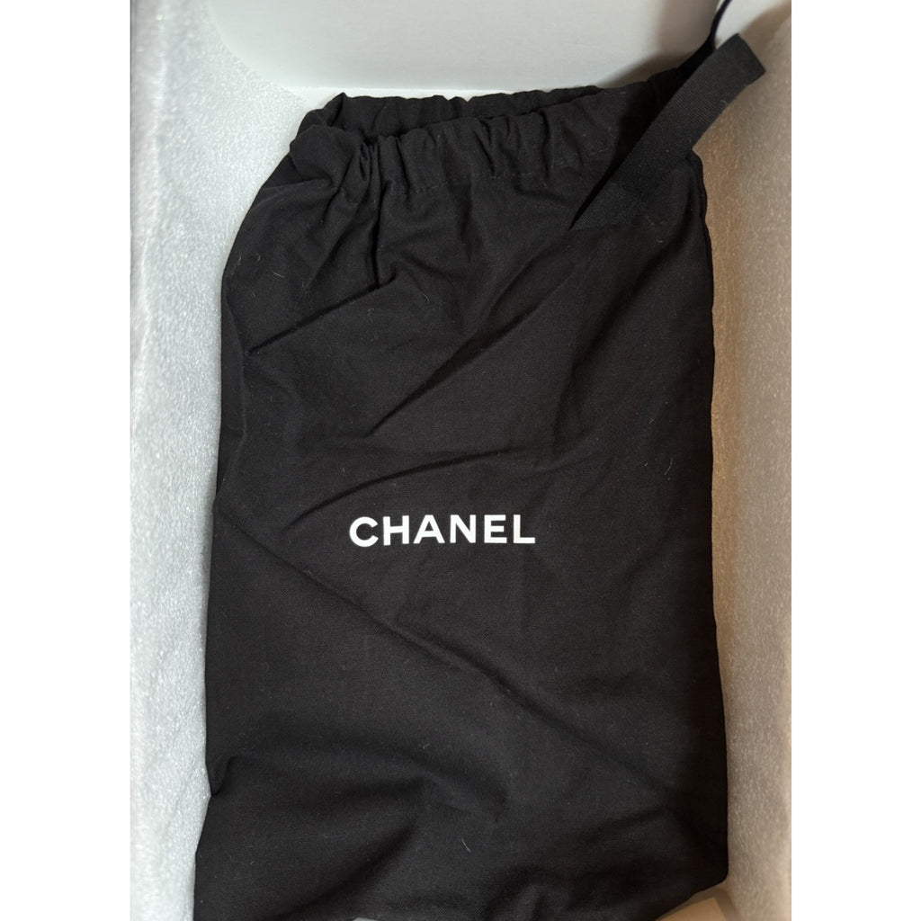 Size 36EU/6W - Chanel Chain Link Leather Espadrilles