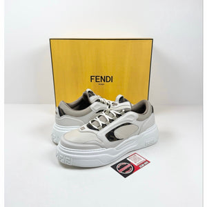Size 7UK/8US - Fendi Force White Sneakers