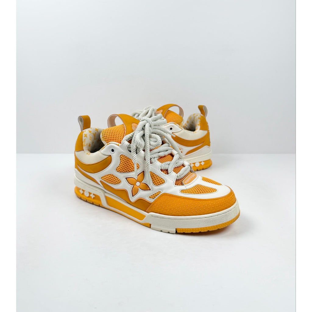Size 9UK/10US - Louis Vuitton Skate Yellow White