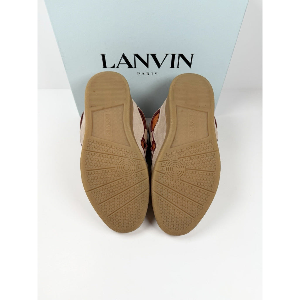 Size 46EU/13US - Lanvin Curb Pink Mango Sneakers