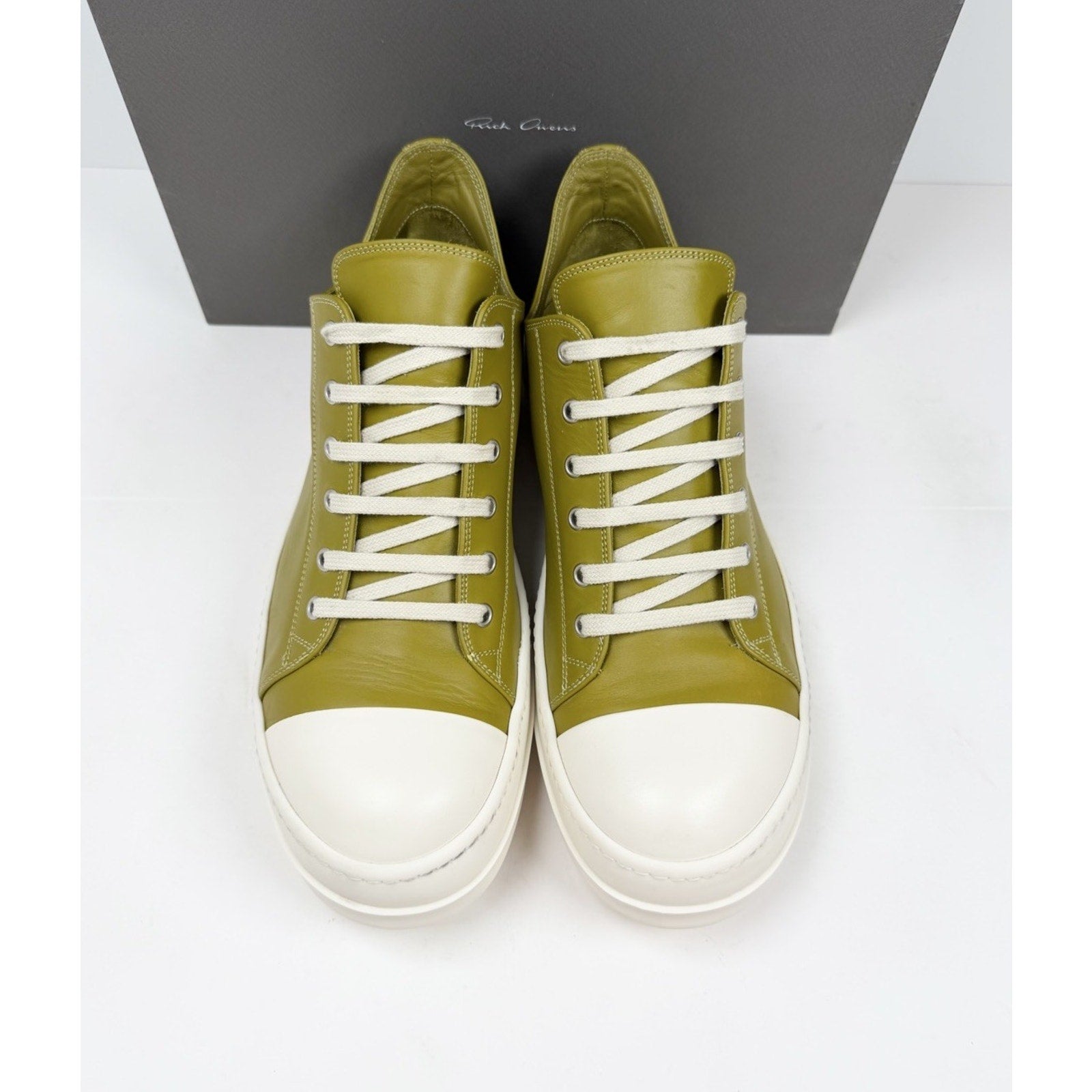 Size 45EU/12US - Rick Owen’s Leather Mainline Ramones Like New