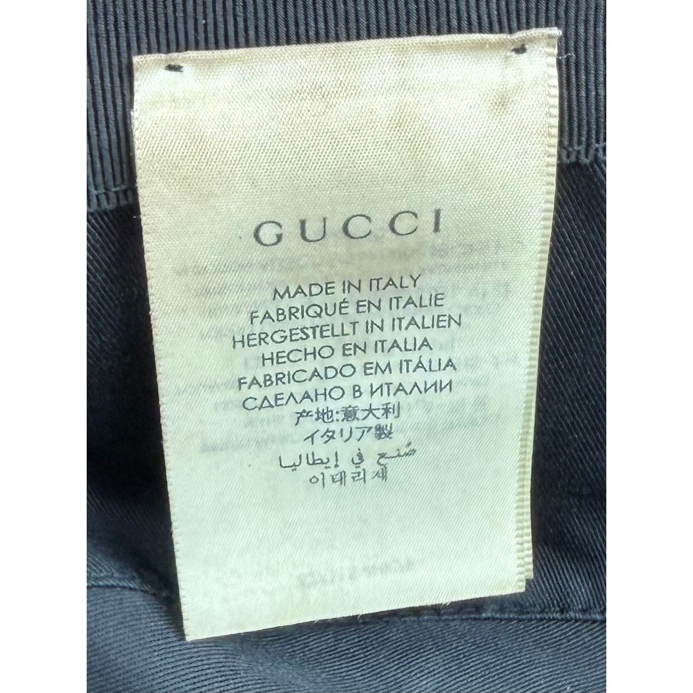 Gucci Off The Grid Orange Bucket Hat