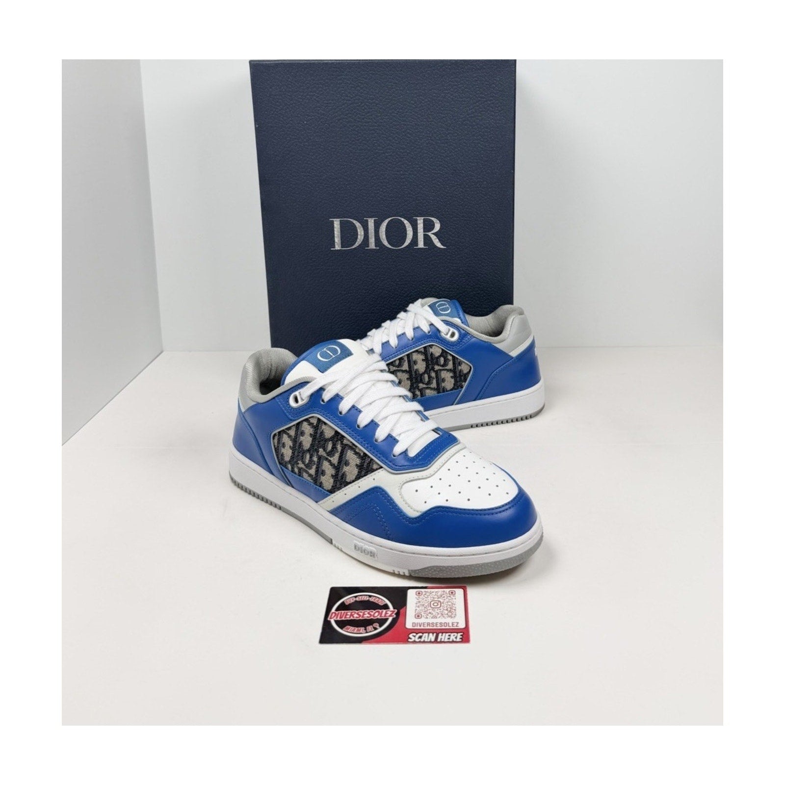 Size 41EU/8US - Dior B27 Blue White Oblique