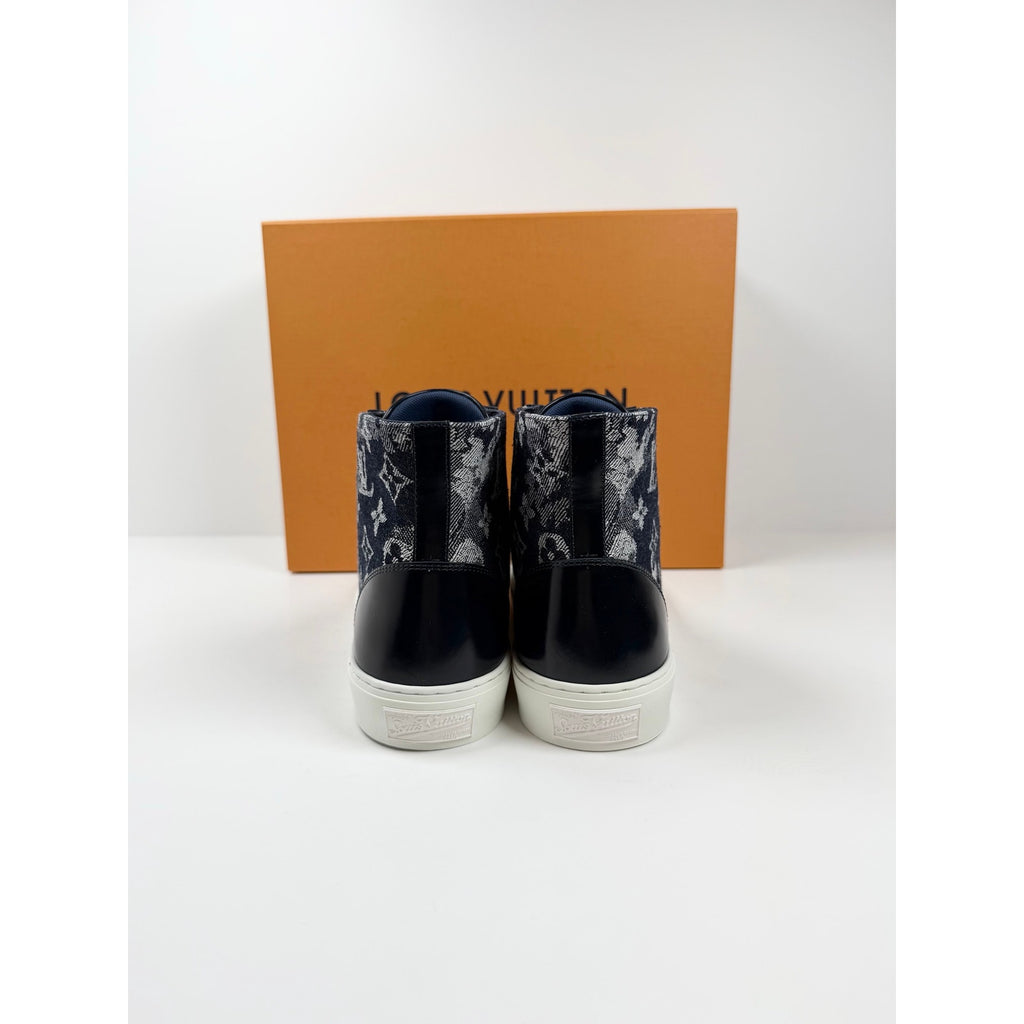 Size 7LV/8US - Louis Vuitton Tattoo Denim High Top NEW