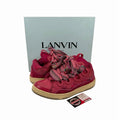 Size 42EU/9US - Lanvin Curb Red Sneakers