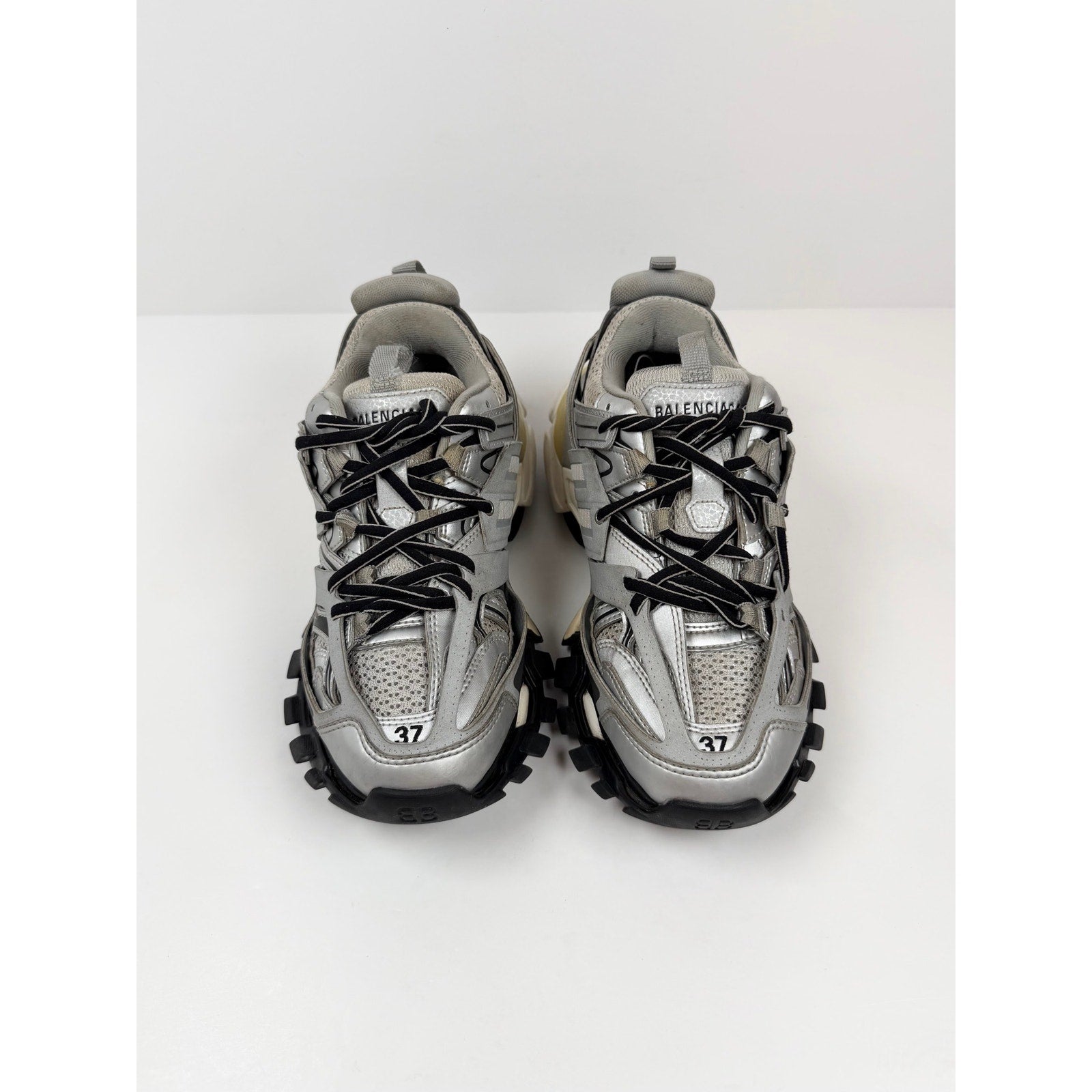 Size 37/7 - Balenciaga Track Silver Women’s