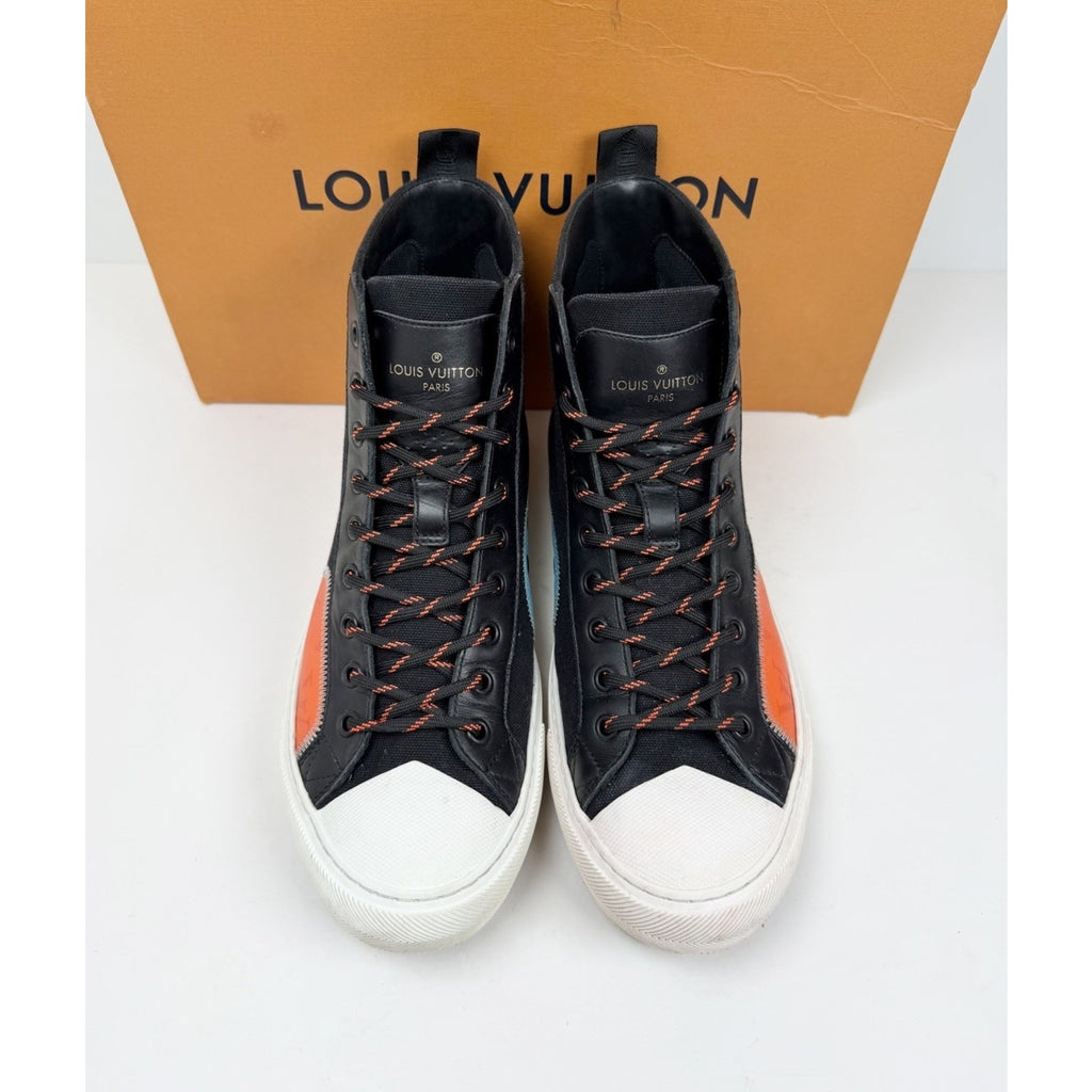 Size 6.5LV/7.5US - Louis Vuitton Canvas/Leather Tattoo High