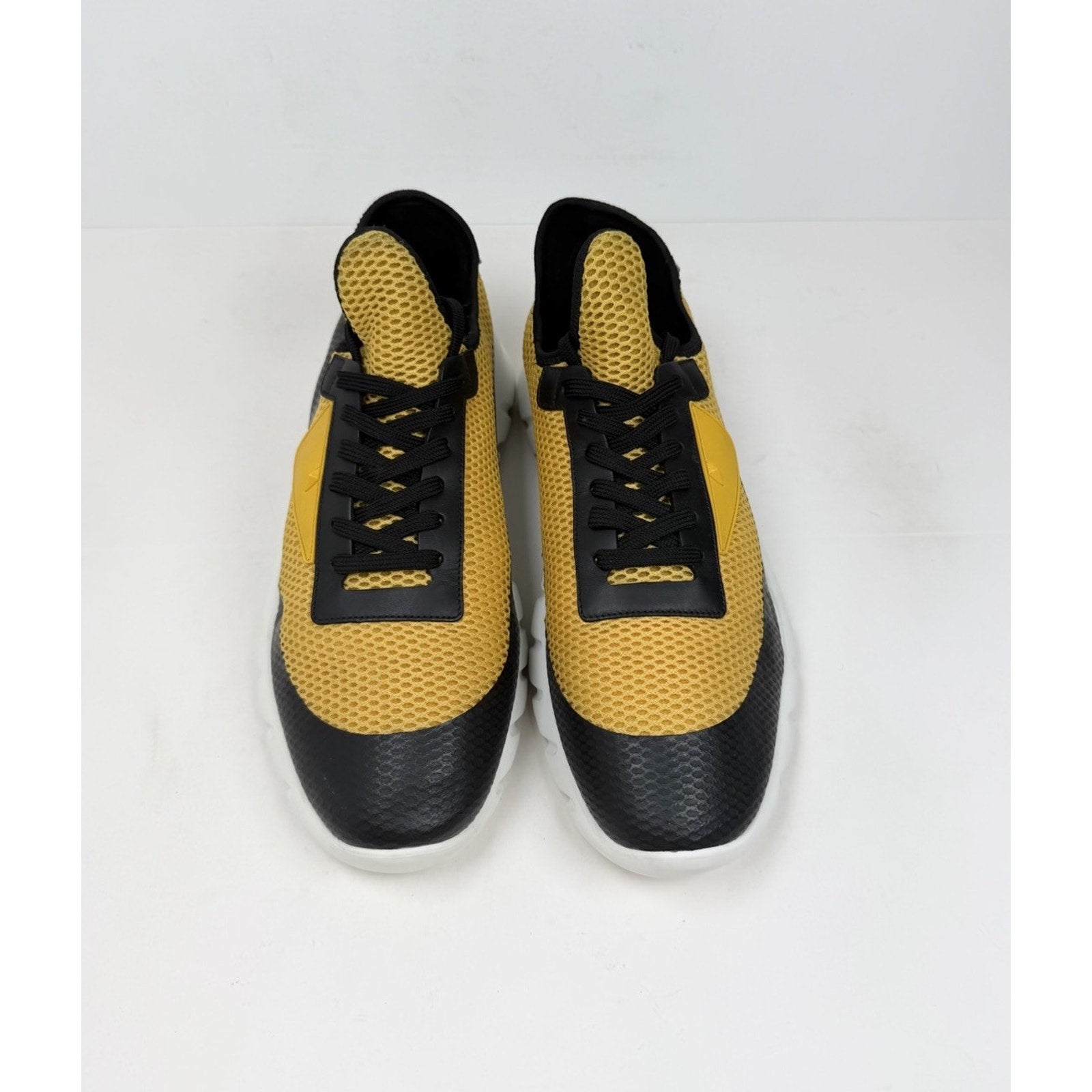 Size 9UK/10US - Fendi Monster Eyes Black Yellow
