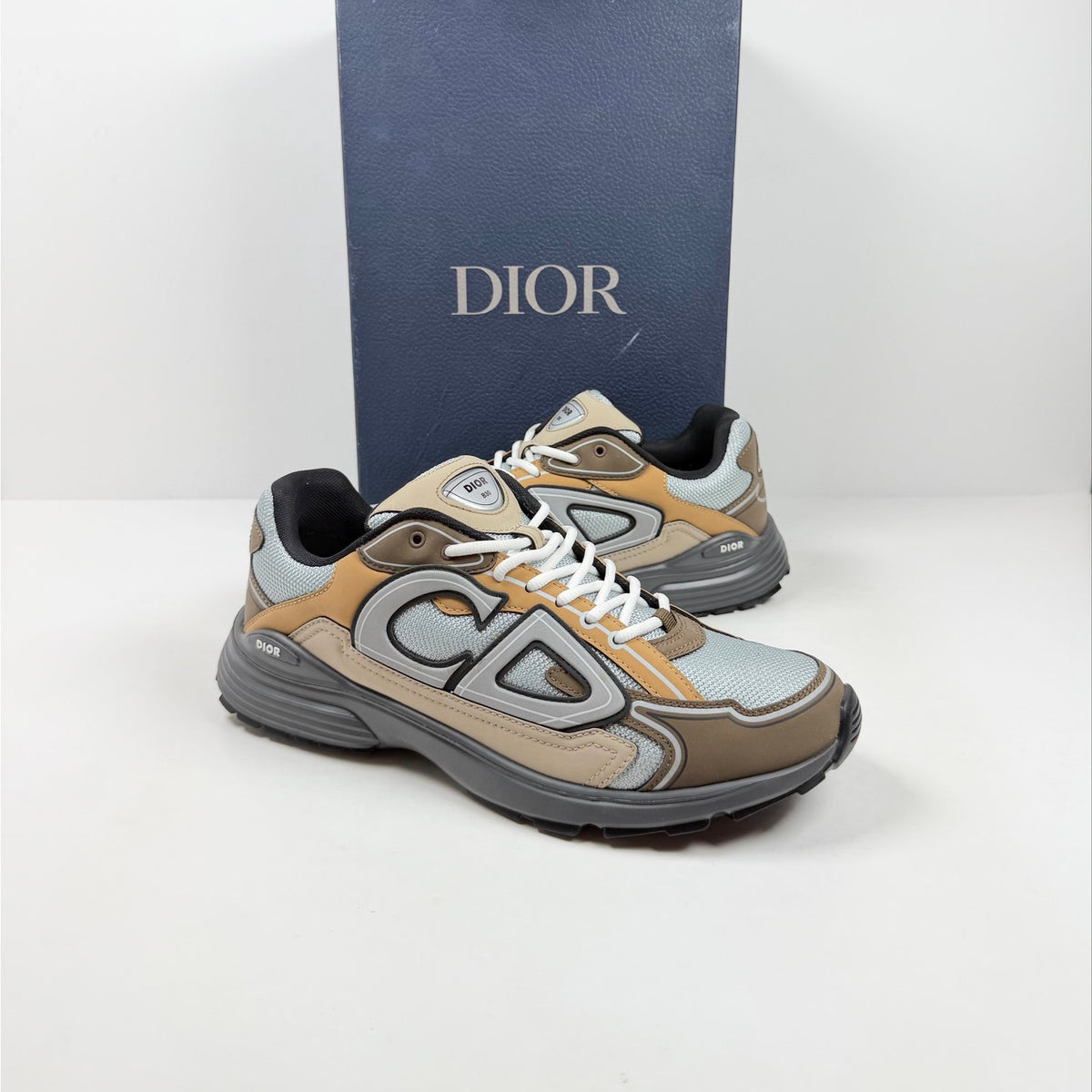 Size 46EU/13US - Dior B22 Brown Sneakers