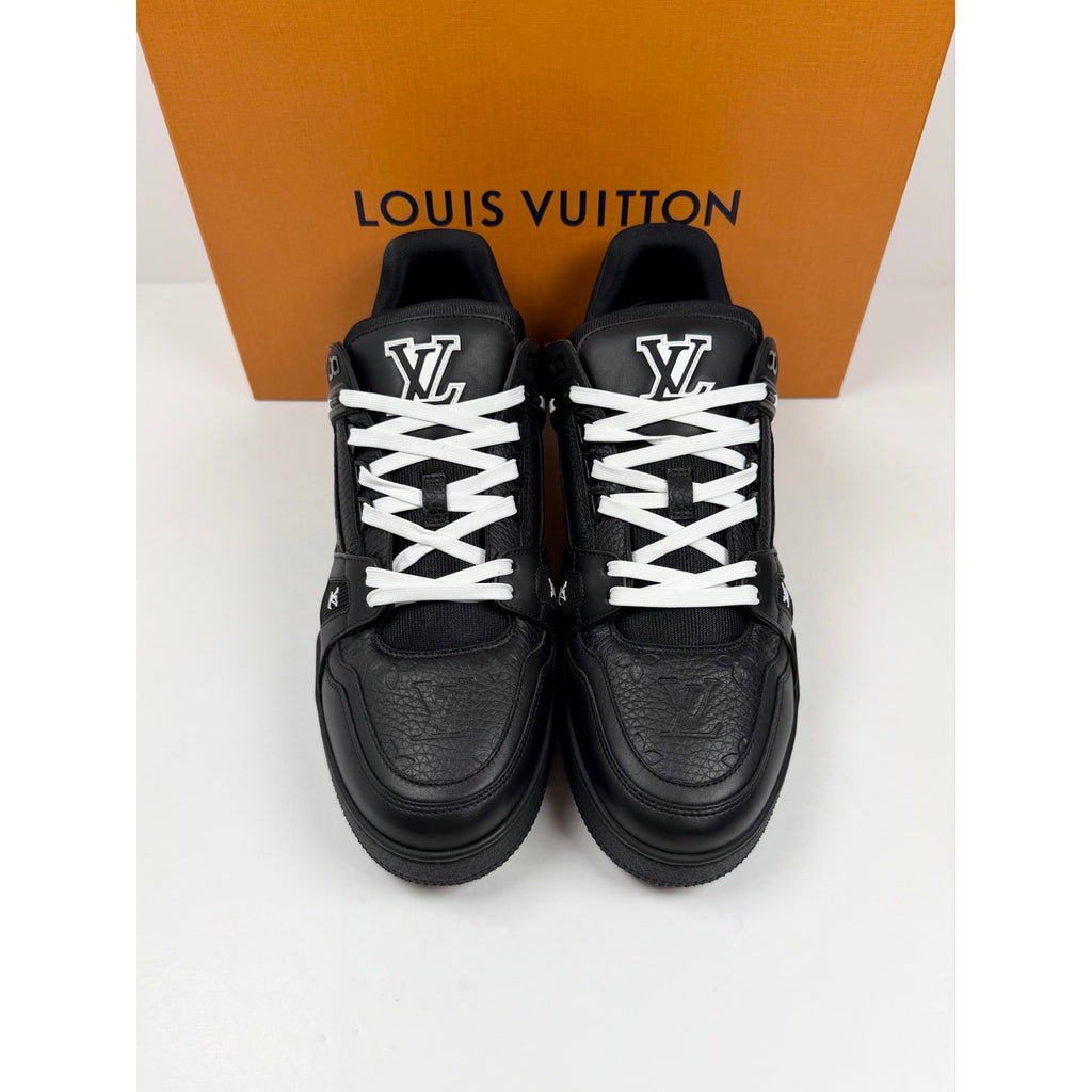 Size 10LV/11.5US - Louis Vuitton Trainer Black NEW