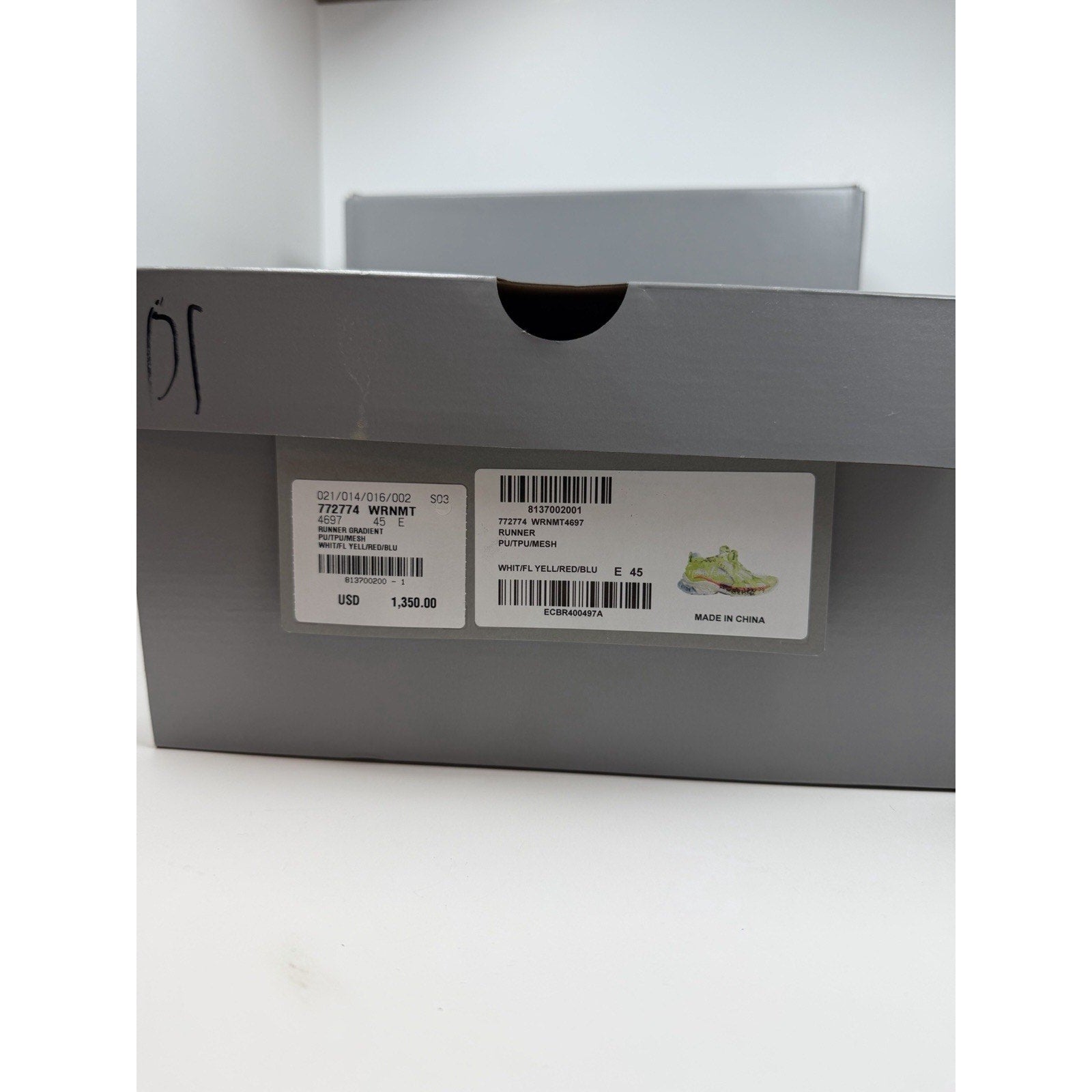 Size 45EU/12US - Balenciaga Runner Marathon Unreleased NEW
