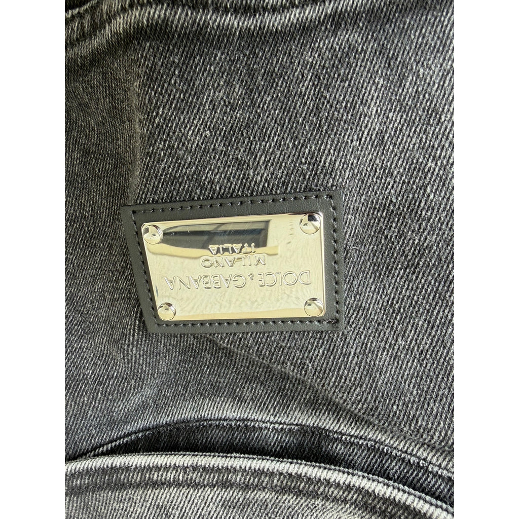 Size M - Dolce & Gabbana DG Graffiti Denim Jacket & Jeans Set