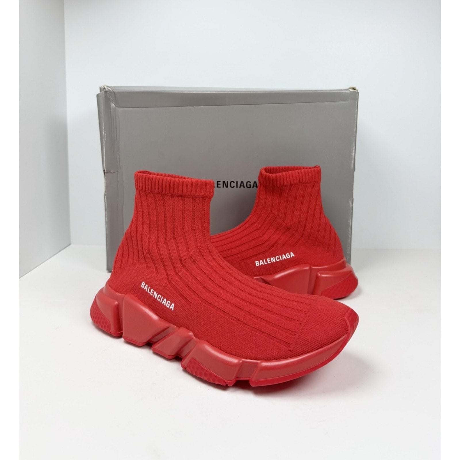 Size 42EU/9US - Balenciaga Speed Rib Knit NEW