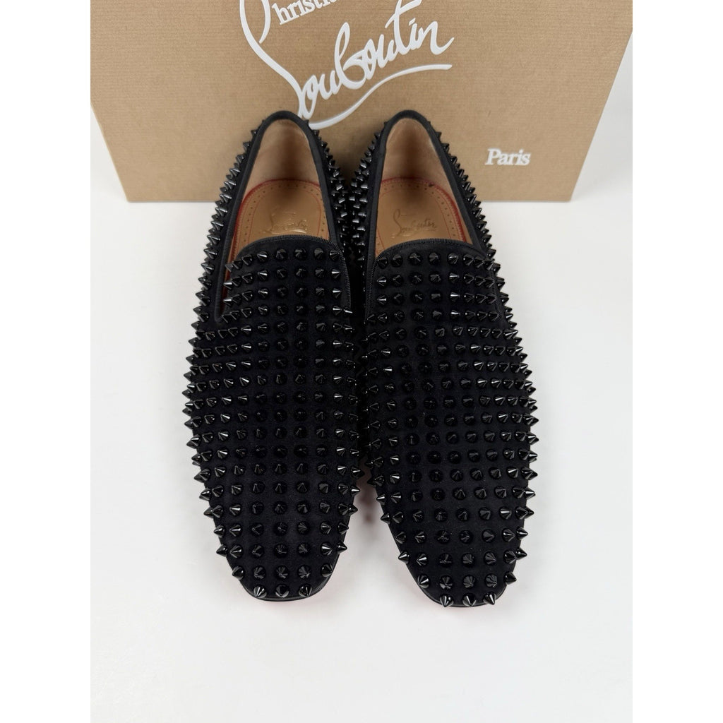 Size 7.5 - Christian Louboutin Dandelion Spikes Loafers NEW