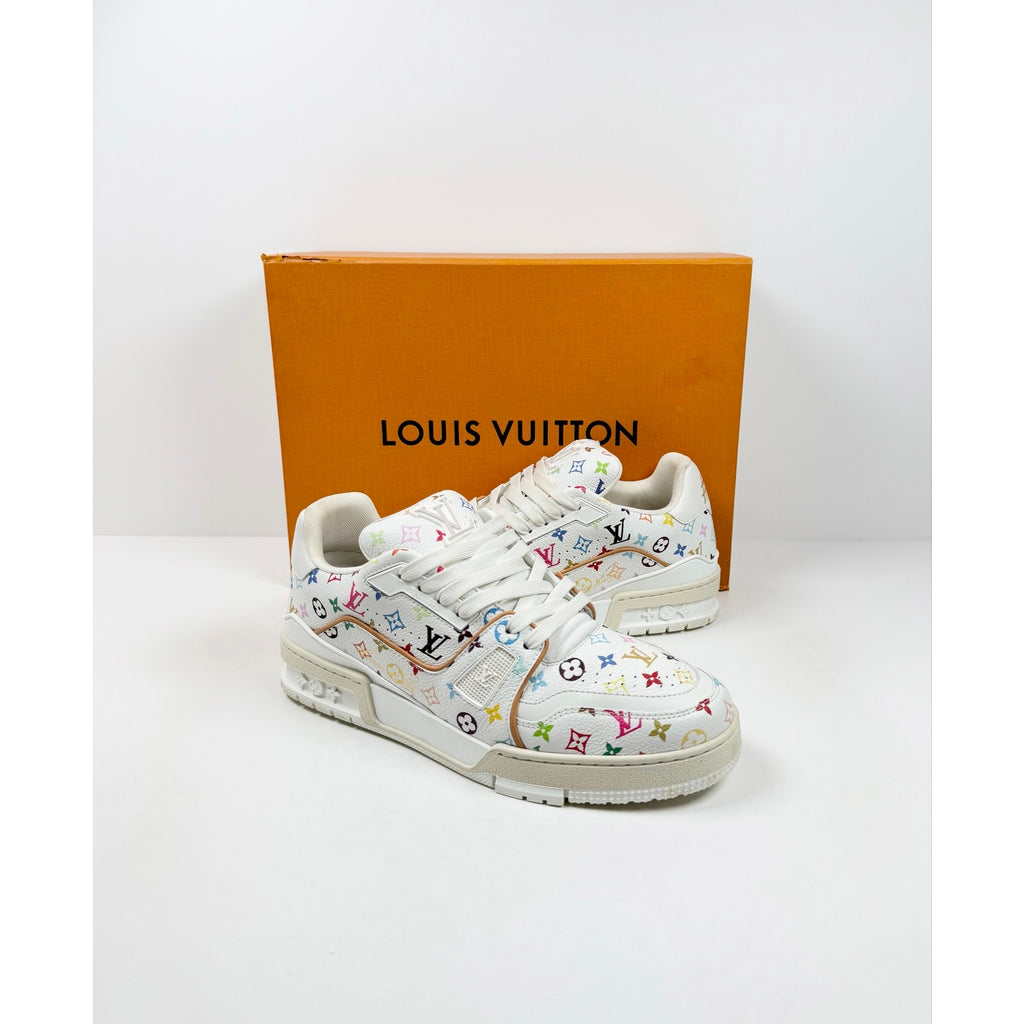 Size 7UK/8US - Louis Vuitton Takashi Murakami White