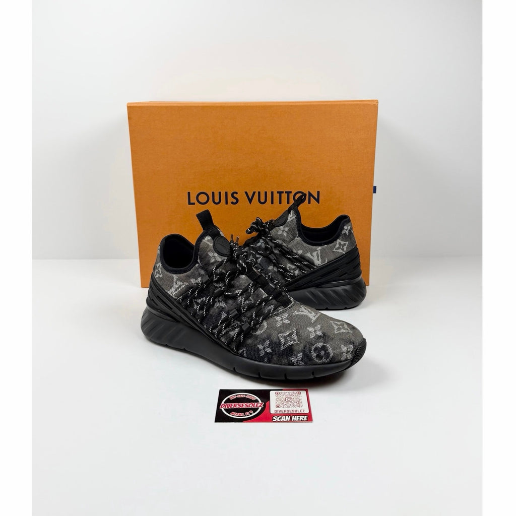 Size 7LV/8US - Louis Vuitton Fastlane Monogram Denim NEW