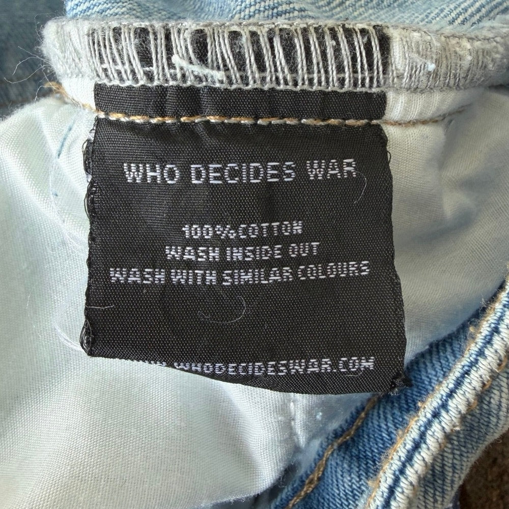 Size 32 - Who Decides War Light Blue Jeans