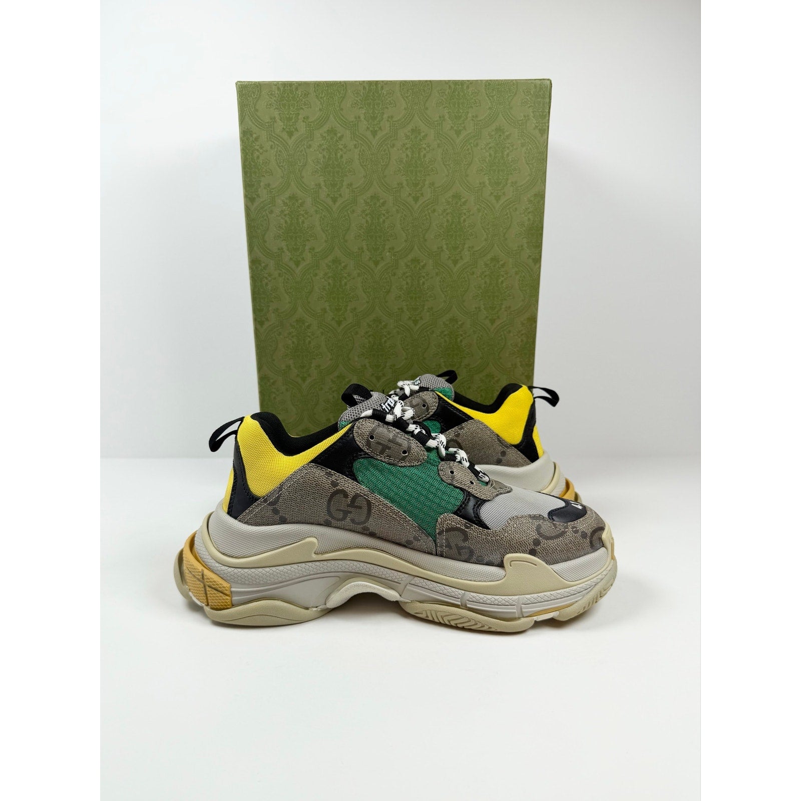 Size 41EU/8US - Gucci X Balenciaga Triple S