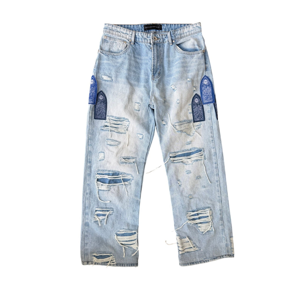 Size 32 - Who Decides War Light Blue Jeans