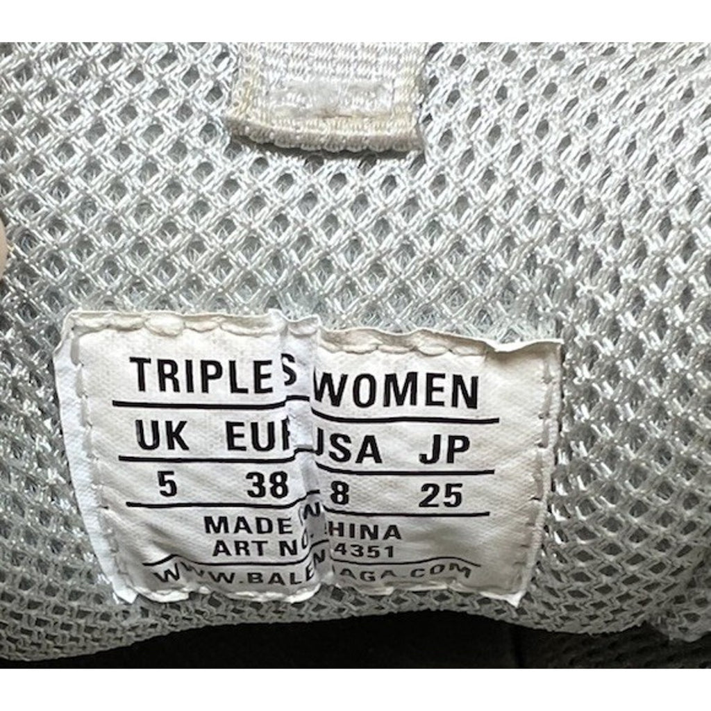Size 38EU/8W - Balenciaga Triple S Clear Sole Women's