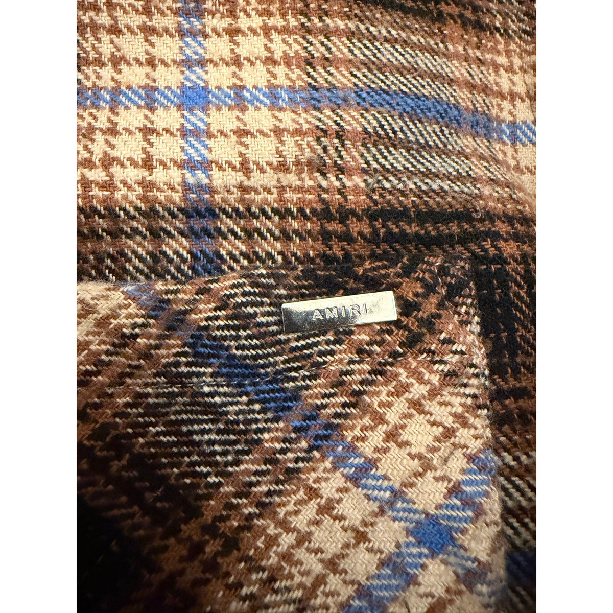 Size M - Amiri Flannel Long Sleeve Shirt