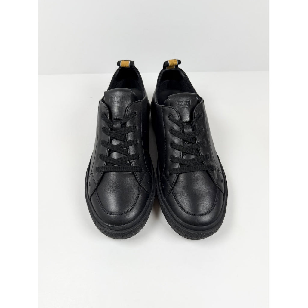 Size 6UK/7US - Fendi Low Top Leather Sneakers