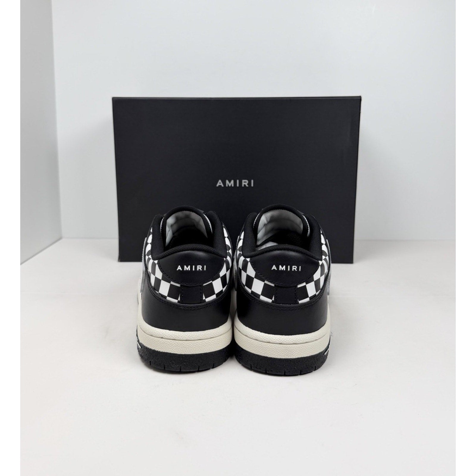 Size 41EU/8US - Amiri Skel Top Low Checkered NEW