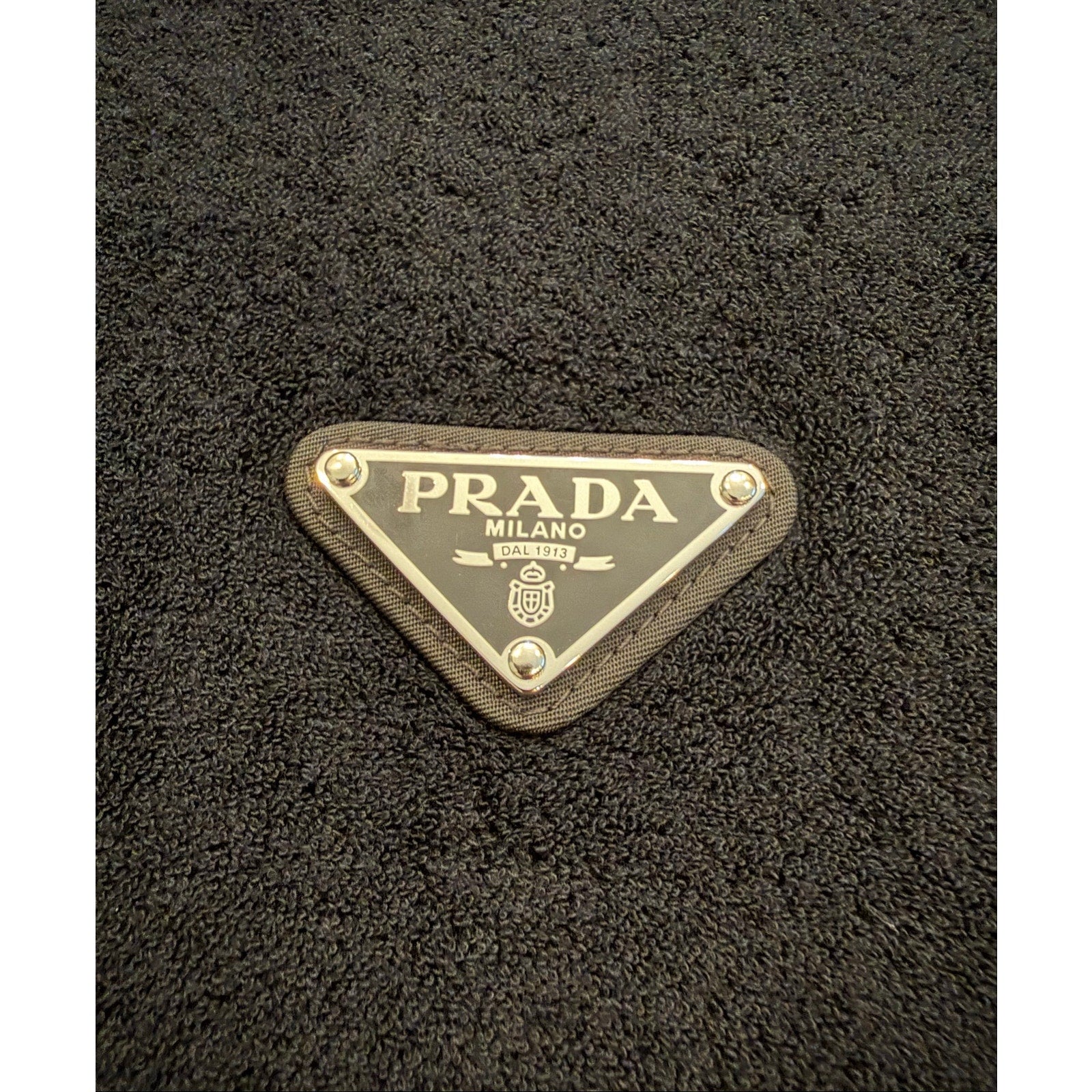 Tagged 2XL (Fits Like Large) Prada Logo Plaque T shirt NEW