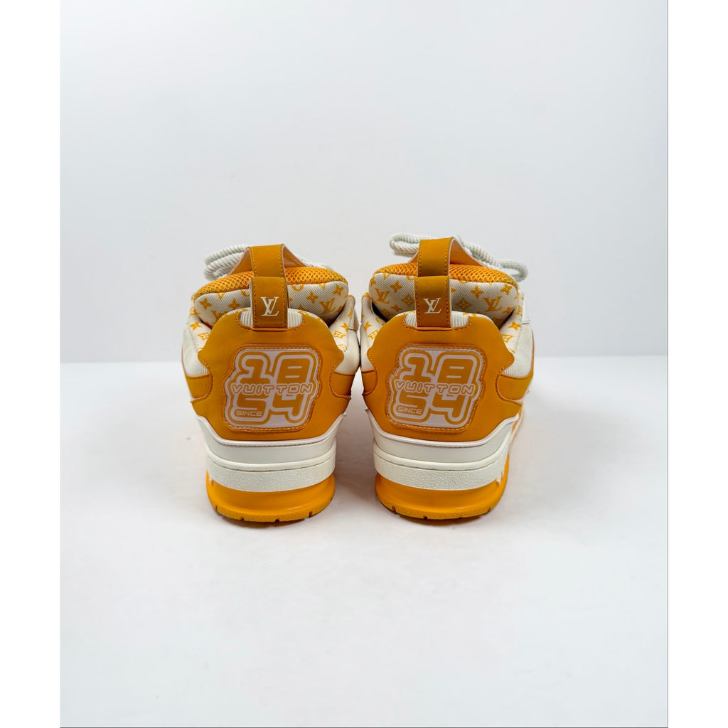 Size 9UK/10US - Louis Vuitton Skate Yellow White