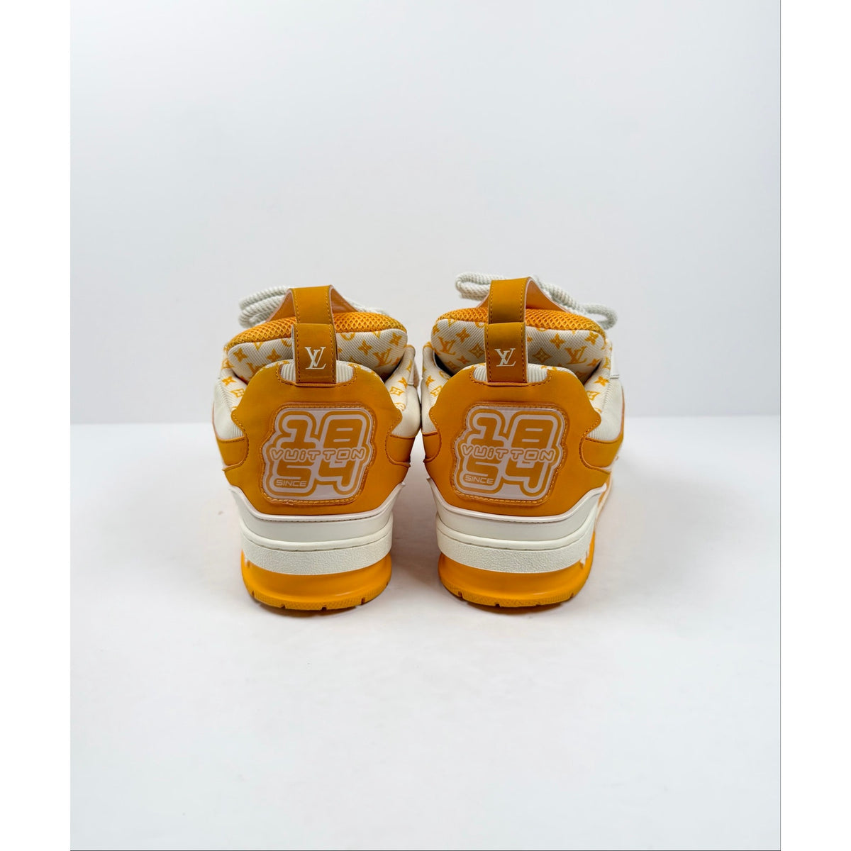 Size 9UK/10US - Louis Vuitton Skate Yellow White