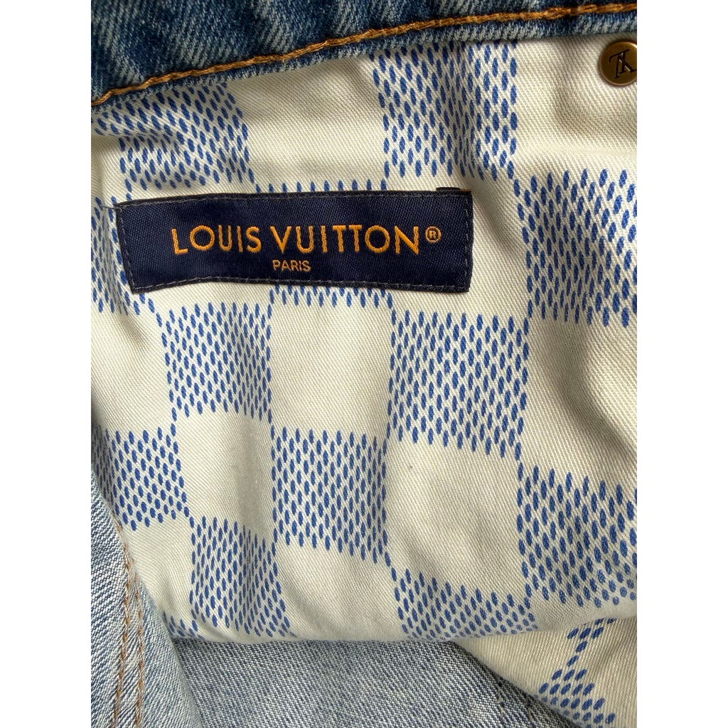 Louis Vuitton Denim Jacket & Jeans Set Light Blue Size 60 / 40 XXL