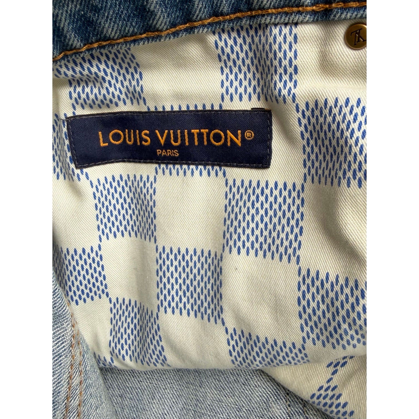 Louis Vuitton Denim Jacket & Jeans Set Light Blue Size 60 / 40 XXL