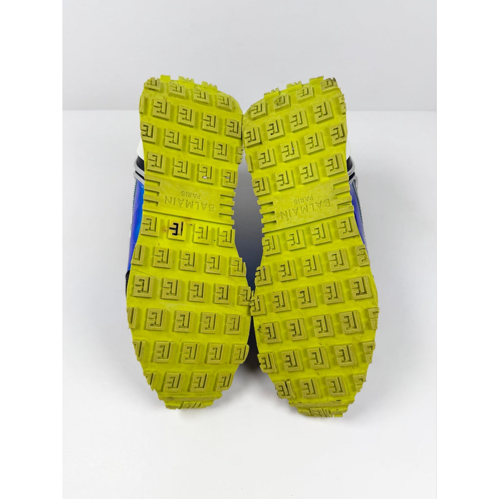 Size 8 - Balmain Racer Low Top Sneakers