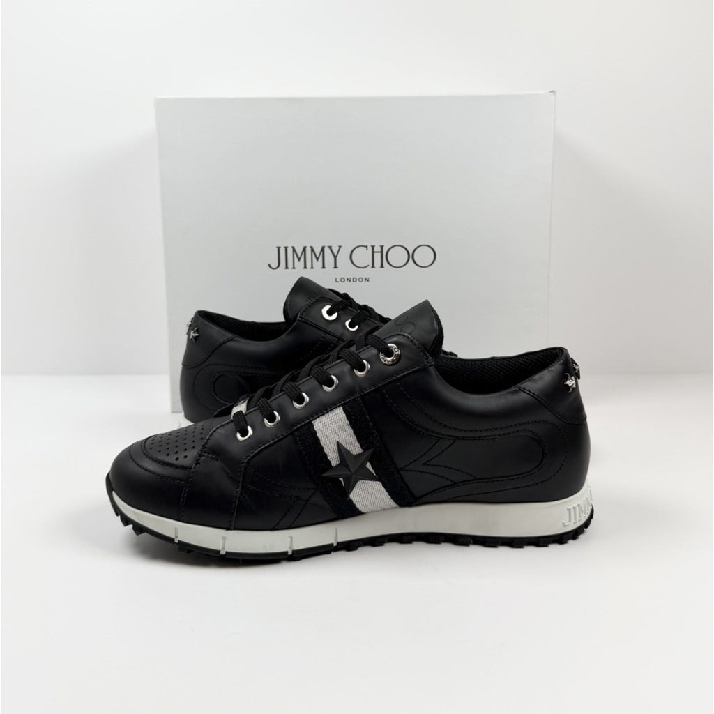 Size 11.5 - Givenchy Leather Star Studded Sneakers