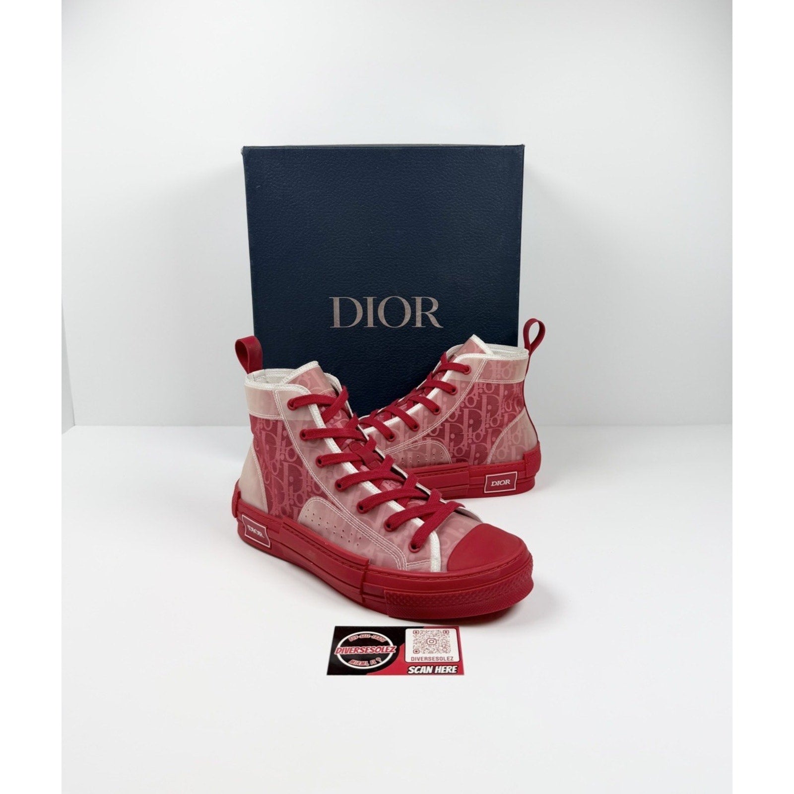 Size 41EU/8US - Dior B23 High Dior Oblique Like New