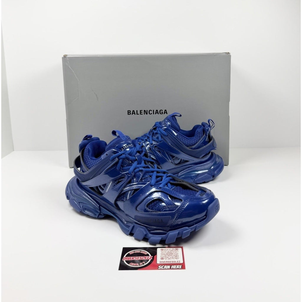 Size 40EU/7US - Balenciaga Track Metallic Blue NEW