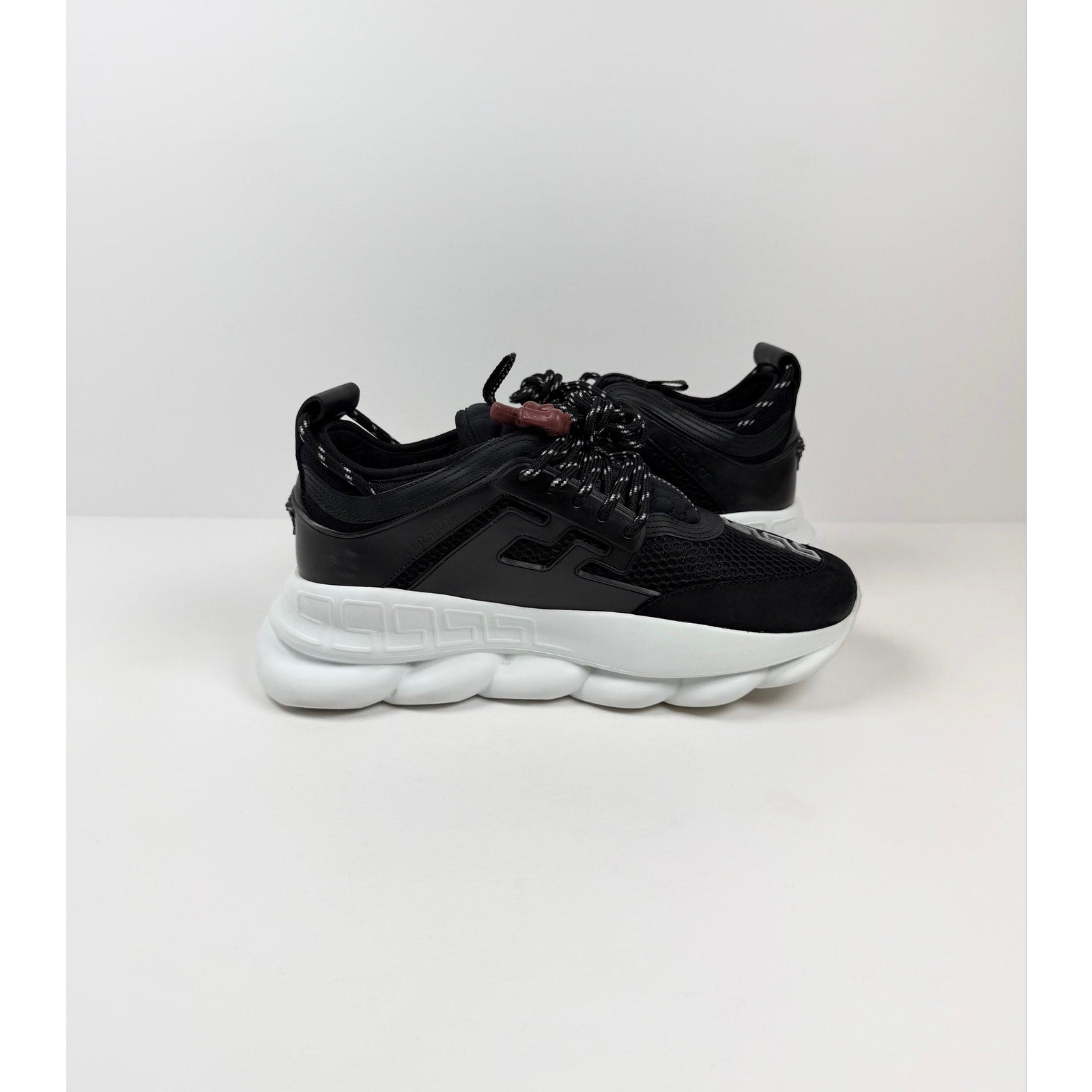 Size 9.5 - Versace Chain Reaction Black