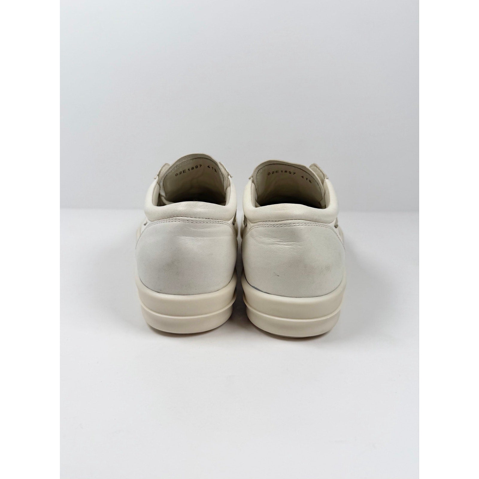 Size 8.5 - Rick Owens Vintage Sneakers Milk Tried On!