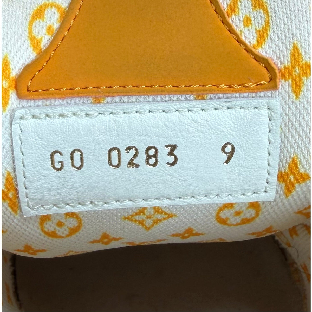 Size 9UK/10US - Louis Vuitton Skate Yellow White