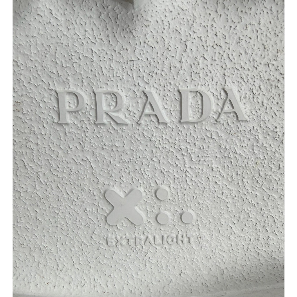 Size 9.5UK/10.5US - Prada Monolith Pouch Combat Boots