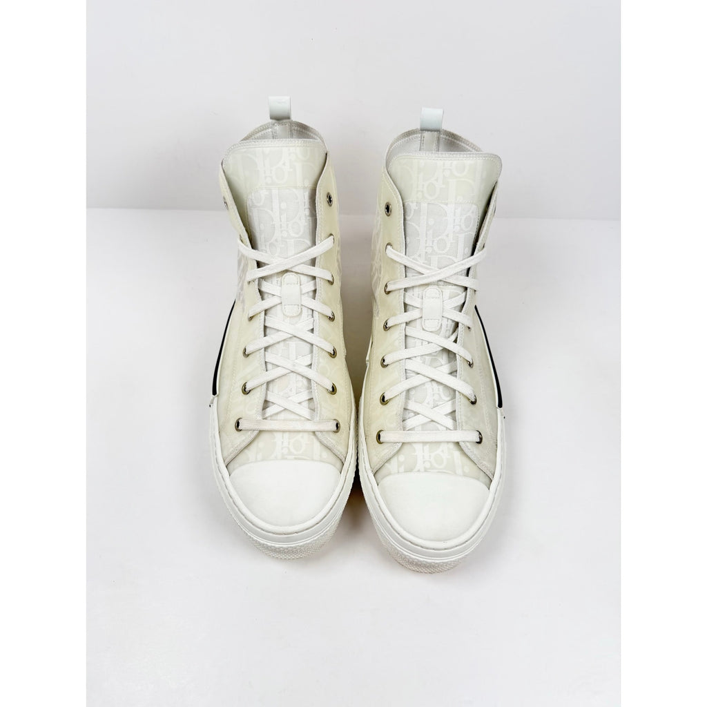 Size 46EU/13US - Dior B23 High Top Oblique White